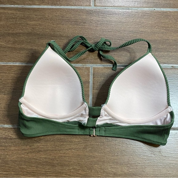 Shade & Shore Dark Green Swim Top - Picture 4 of 8